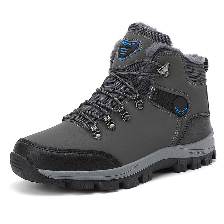 Herren Knöchelhohe Isolierte Outdoor-Stiefel mit Thermofutter und griffiger Trailsohle Drune