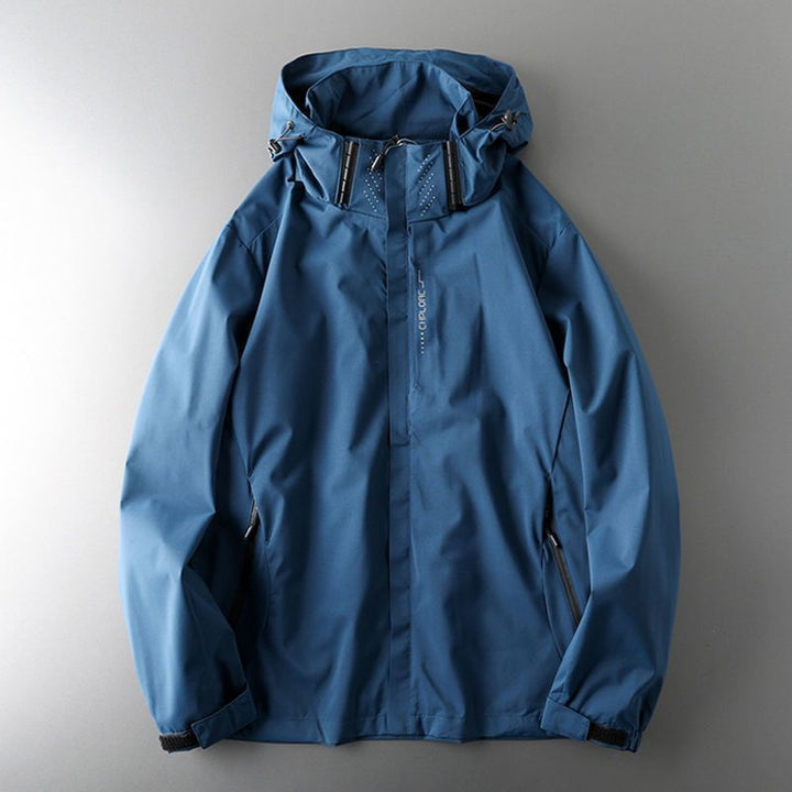 Drune - Unisex wasserdichte Jacke mit Kapuze