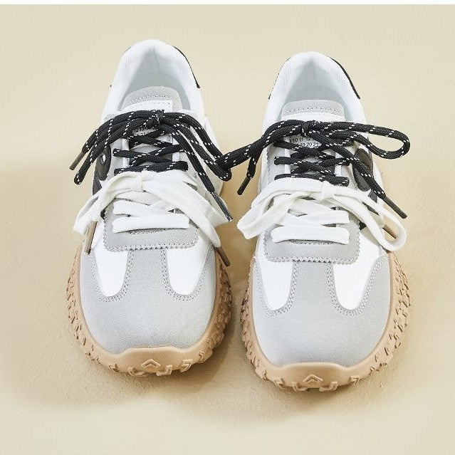 Damen Sportliche Sneakers mit innovativem Dämpfungssystem und flexibler Laufsohle Drune