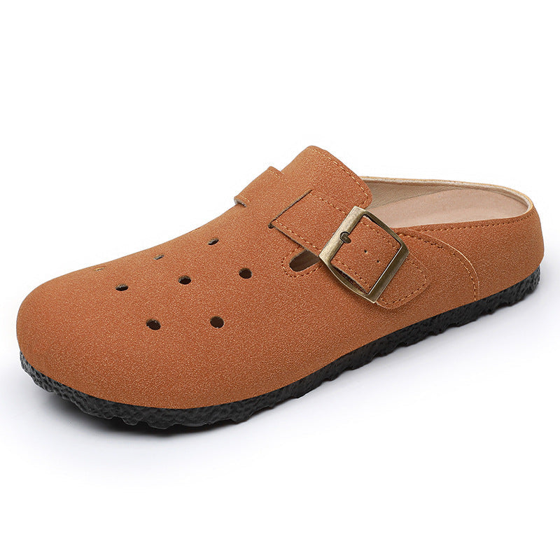Damen Komfortable Clogs mit verstellbarem Riemen Drune