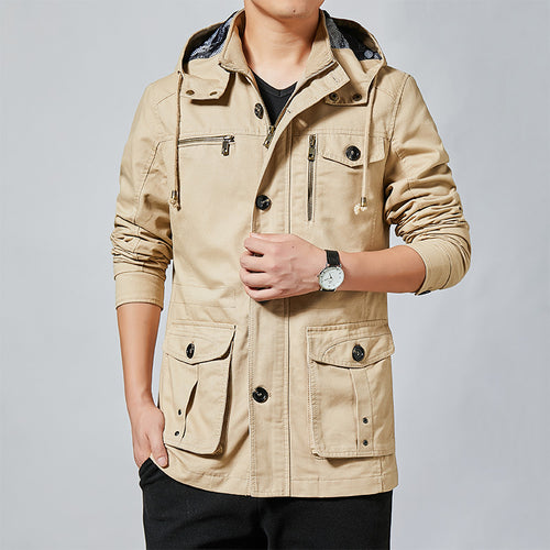 Herren Multifunktionale Wanderjacke Drune