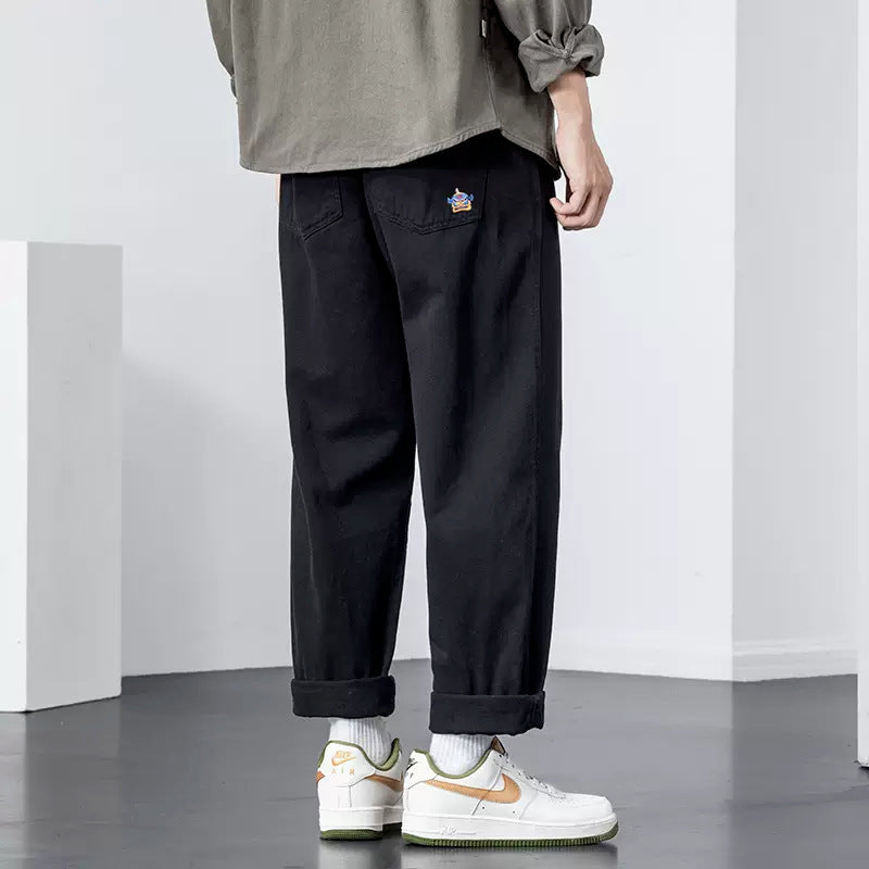 Herren Lockere Chino-Hose Drune