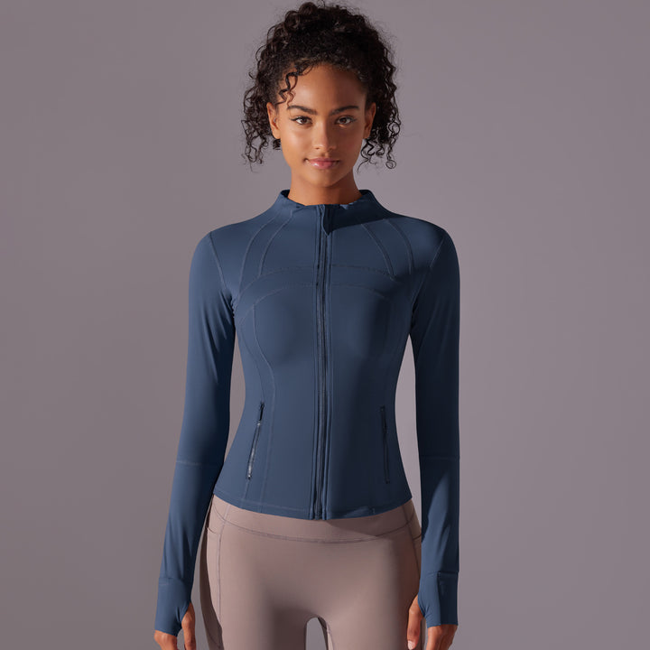 Damen Sportjacke mit figurschmeichelndem Schnitt und praktischem Reißverschluss Drune