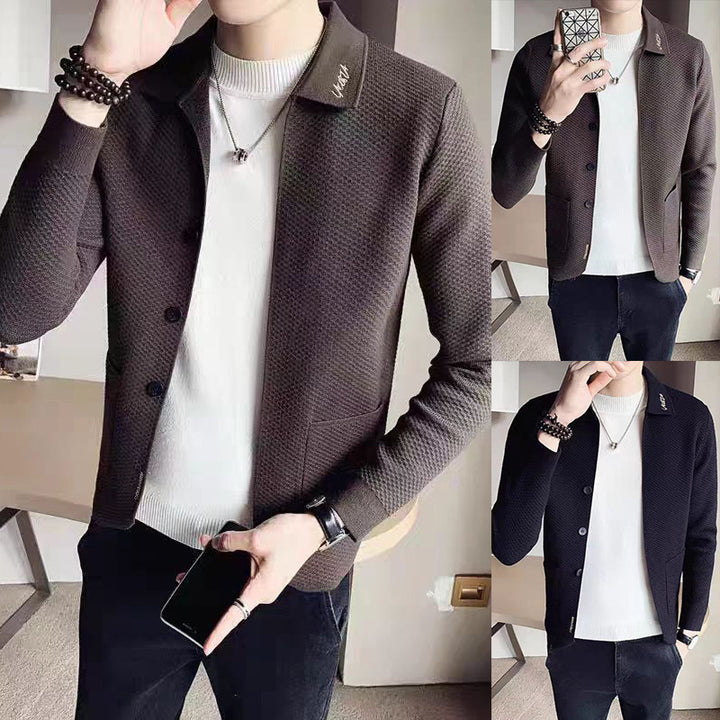 Damen Moderne Strickjacke mit strukturiertem Design Drune
