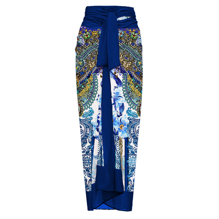 Damen Einteiler Badeanzug mit floralem 3D-Design Drune