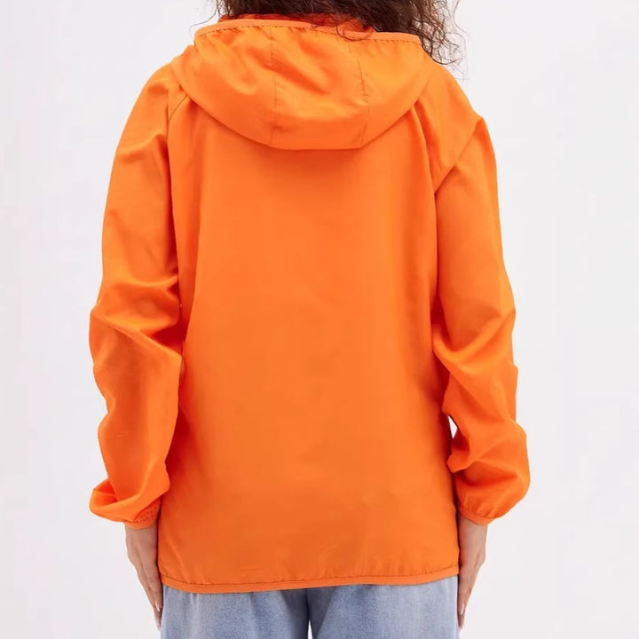 Damen Leichte Sportjacke mit Kapuze