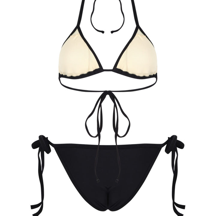 Damen Bikini-Set mit eleganten Cut-Out-Details und verstellbaren Bändern Drune