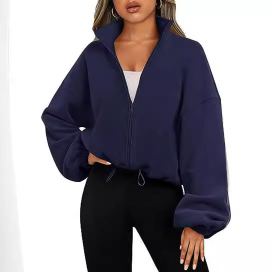 Damen Komfortabler Fleece Hoodie Drune