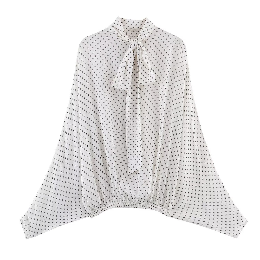 Damen Maxirock mit elegantem Pünktchenmuster und fließendem Schnitt Drune
