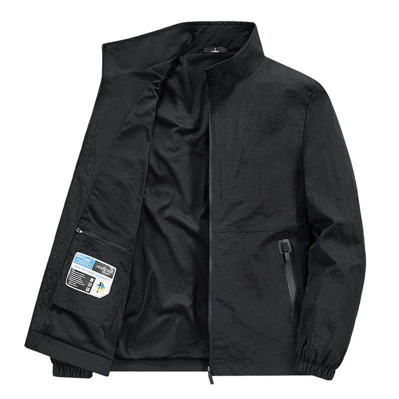 Herren Leichte und atmungsaktive Outdoorjacke Drune