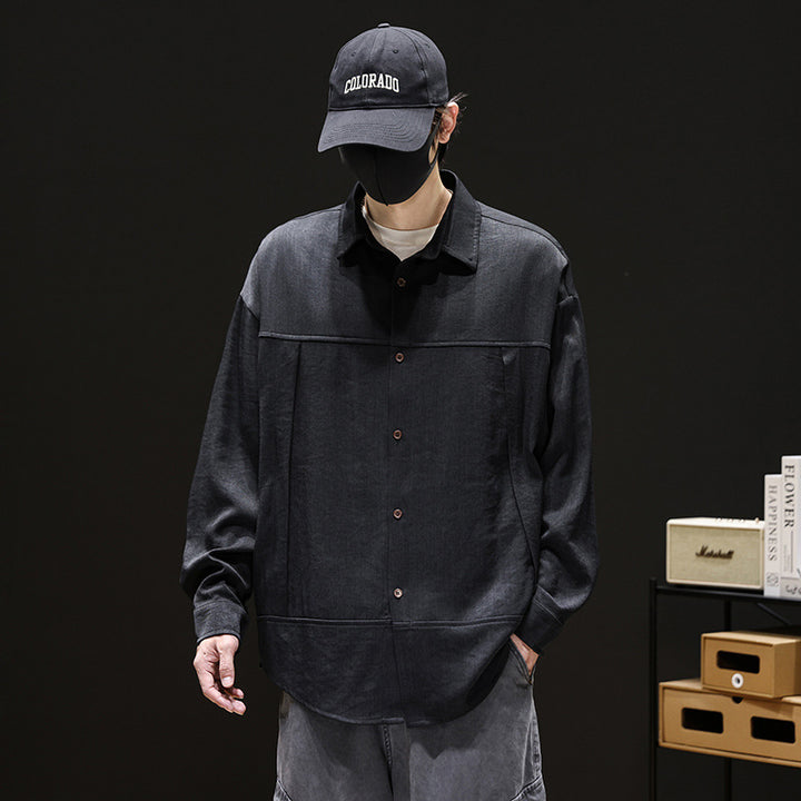 Herren Lässige Utility-Hemdjacke