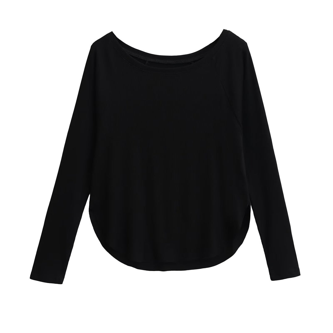 Damen lässiges Langarmshirt Drune