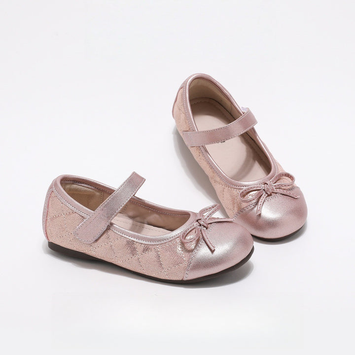 Mädchen Mary Jane Ballerinas mit glänzendem Obermaterial Drune