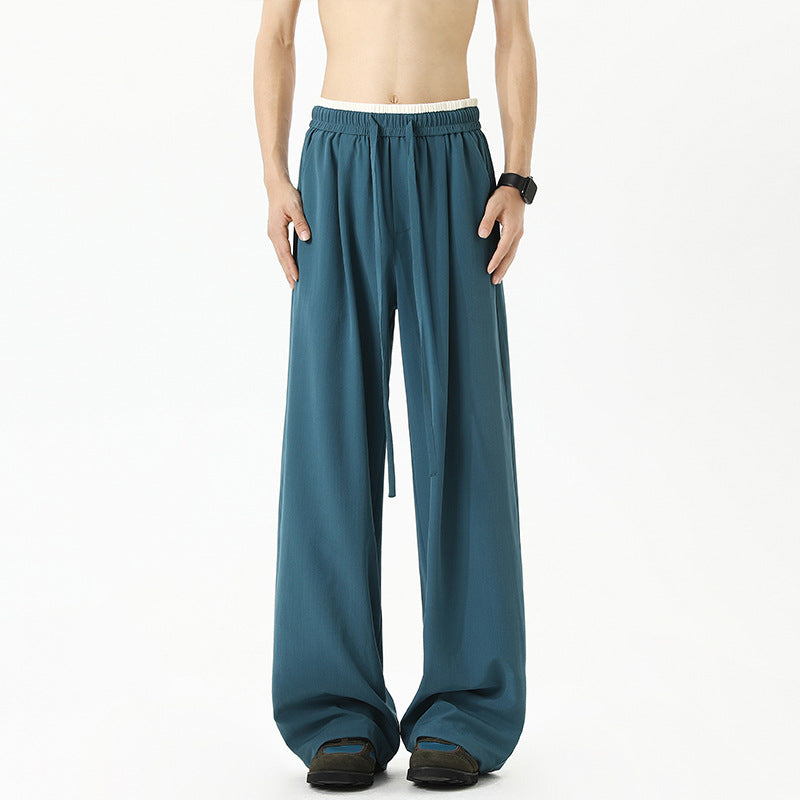 Herren Bequeme und Weite Lounge-Hose Drune