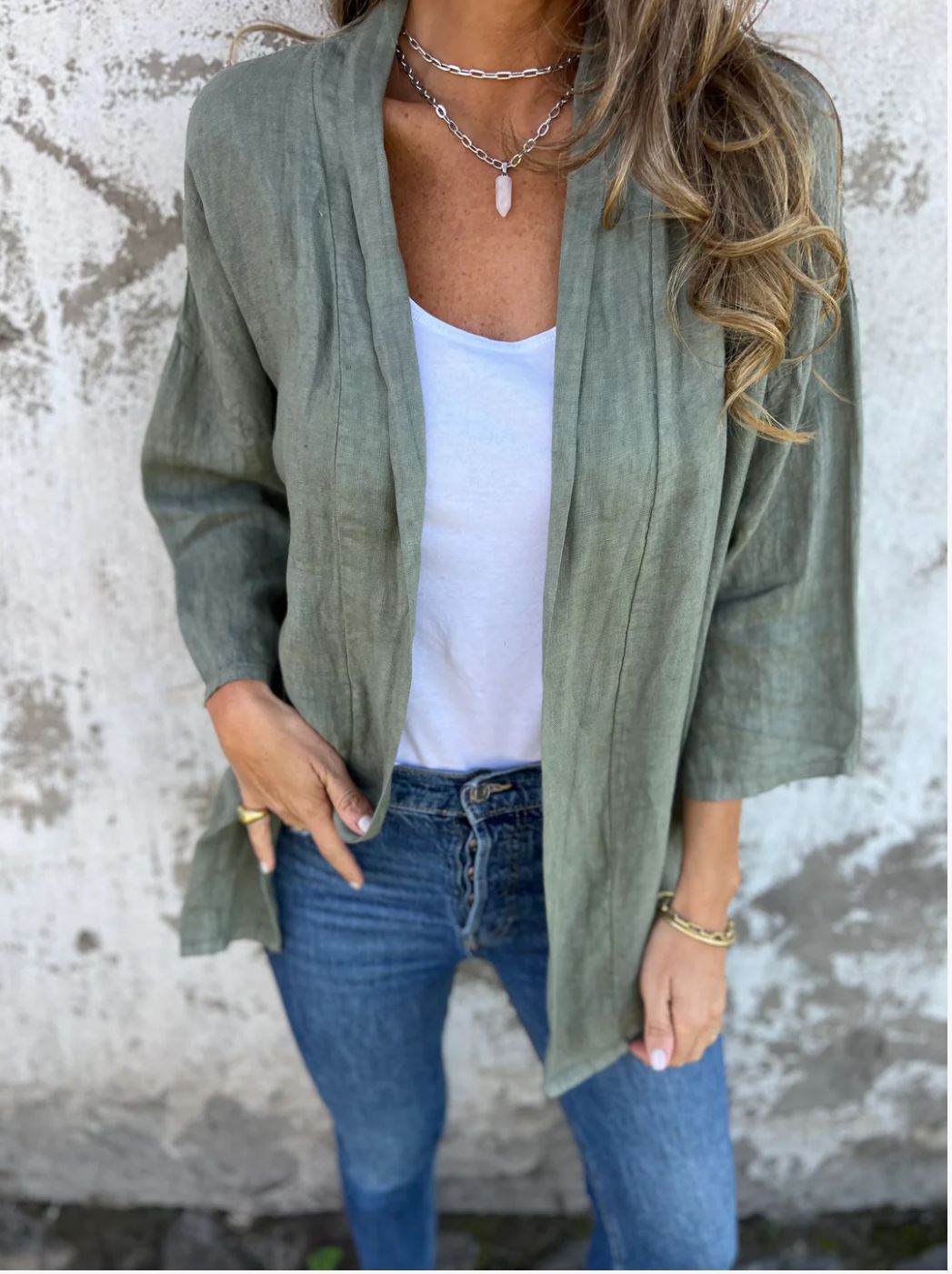 Damen lässige Sommerjacke Drune