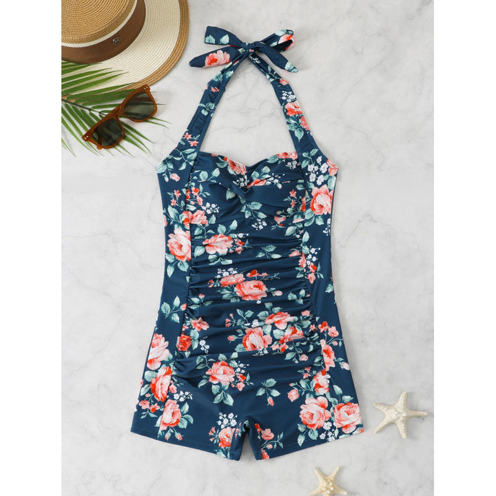Damen Eleganter Einteiler mit verstellbaren Trägern Drune