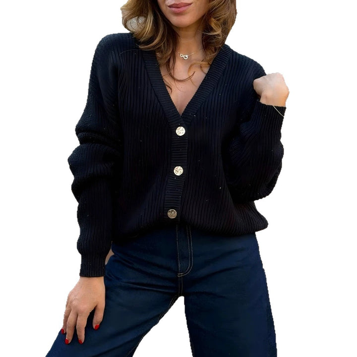Damen Kuscheliger Strickcardigan Drune