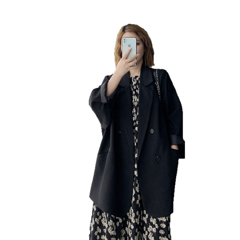 Damen elegante oversized Jacke Drune