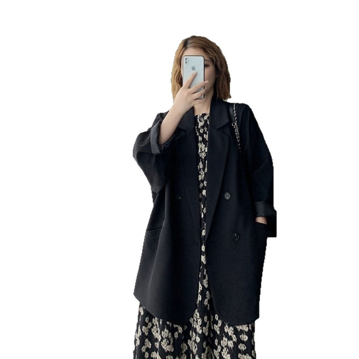 Damen elegante oversized Jacke Drune