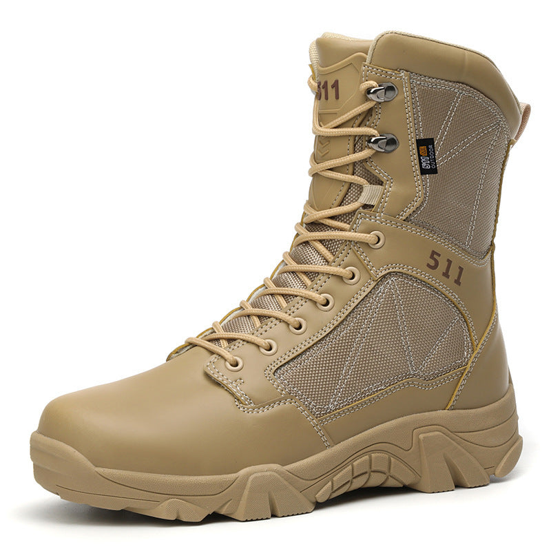 Herren Taktische Hochleistungs Wasserdichte Stiefel Drune