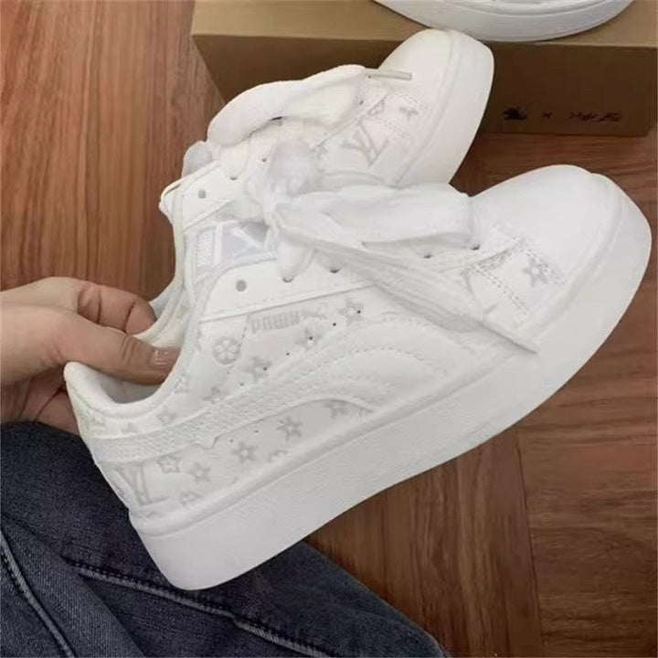 Damen Sneaker mit modischem Print und dämpfender Sohle Drune