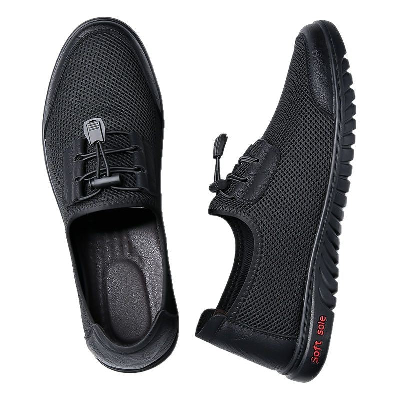 Herren Leichte Atmungsaktive Mesh Slip-On Sneaker mit Ergonomischer Passform Drune