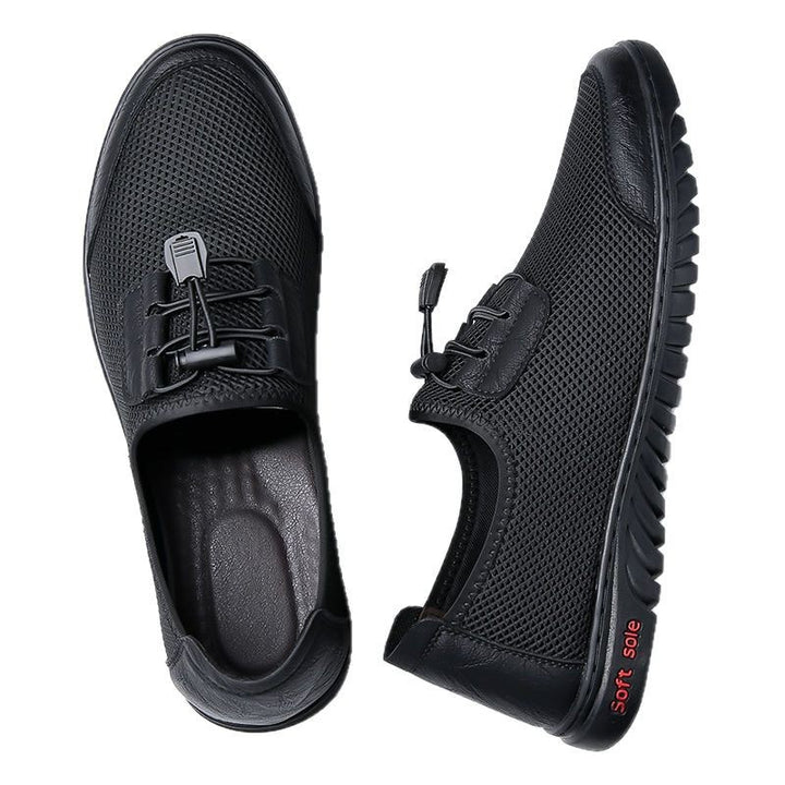 Herren Leichte Atmungsaktive Mesh Slip-On Sneaker mit Ergonomischer Passform Drune