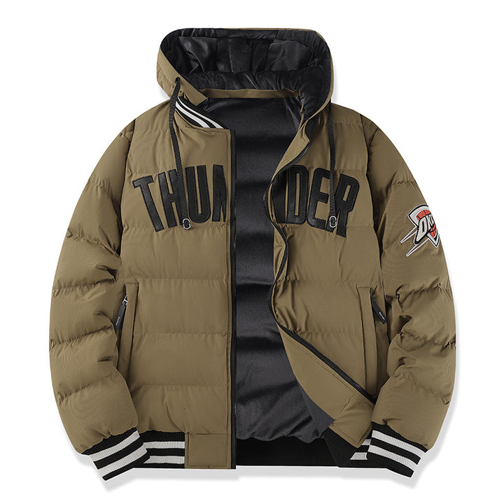 Herren Leichte Steppjacke mit hohen Kragen und praktischen Taschen Drune