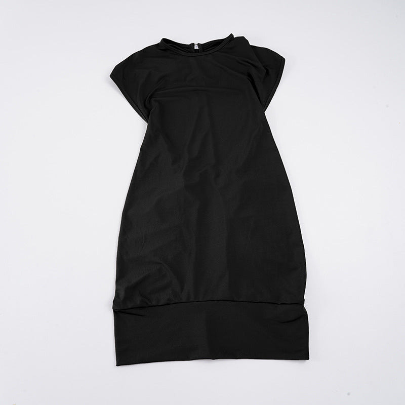 Damen sportliches Wickelkleid Drune