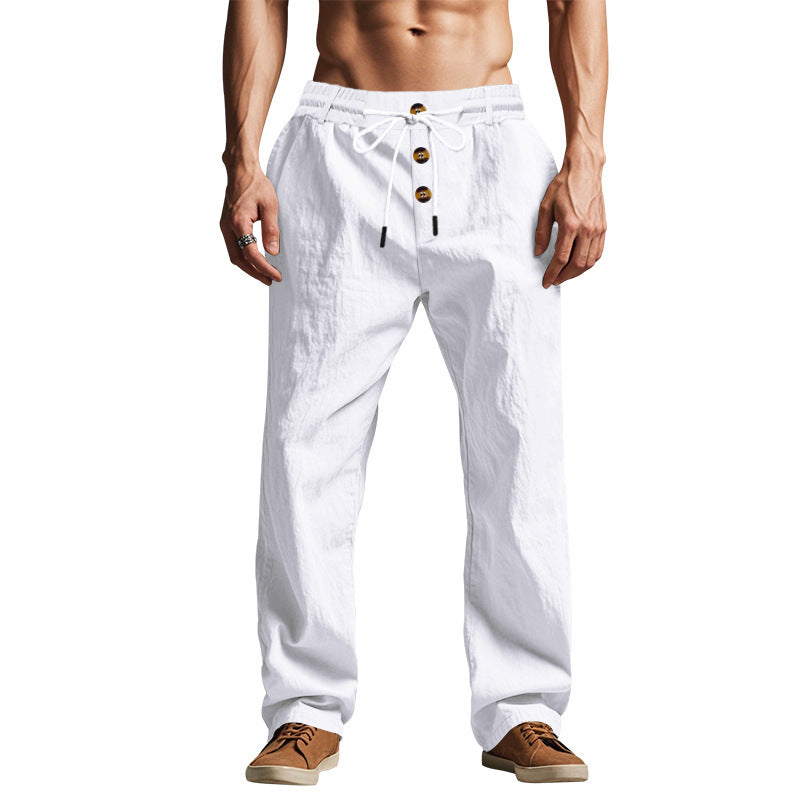 Herren Bequeme und luftige Freizeithose mit weitem Schnitt Drune