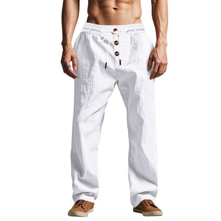 Herren Bequeme und luftige Freizeithose mit weitem Schnitt Drune