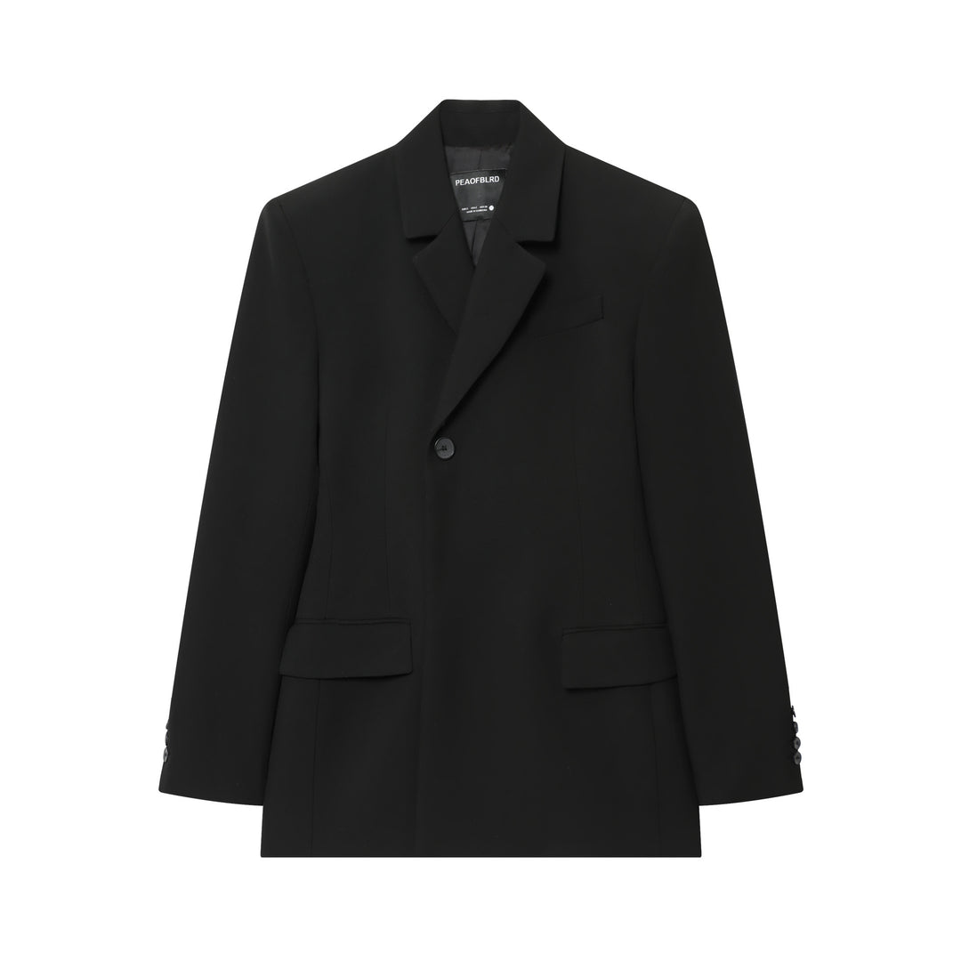 Damen 10+ hochtaillierte Wide‑Leg Anzughose mit Bügelfalte und verdeckter Verschluss Drune