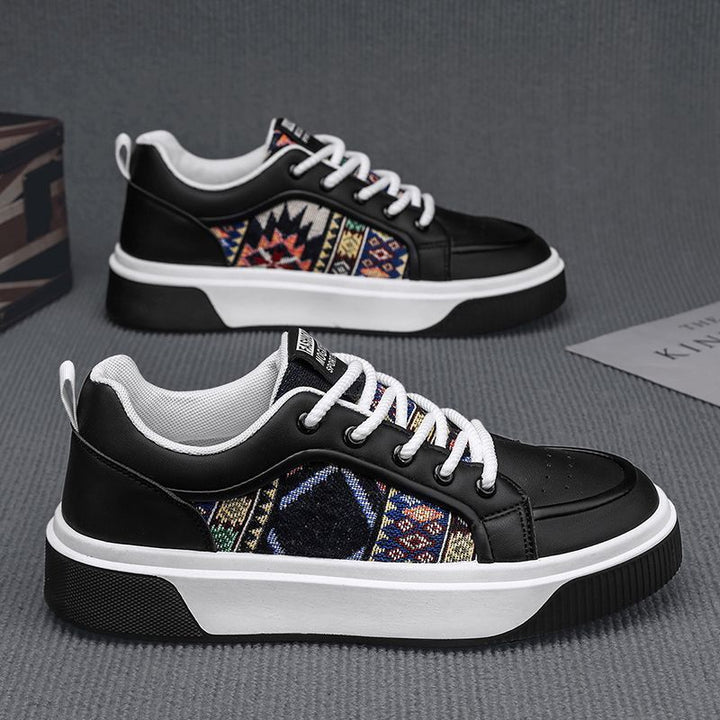 Damen Sneakers im Ethno-Style mit robustem Design für den Alltag Drune