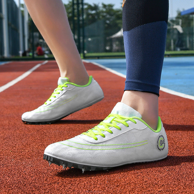 Damen Hochgeschwindigkeits-Leichtathletikschuhe mit optimiertem Spike-Design Drune