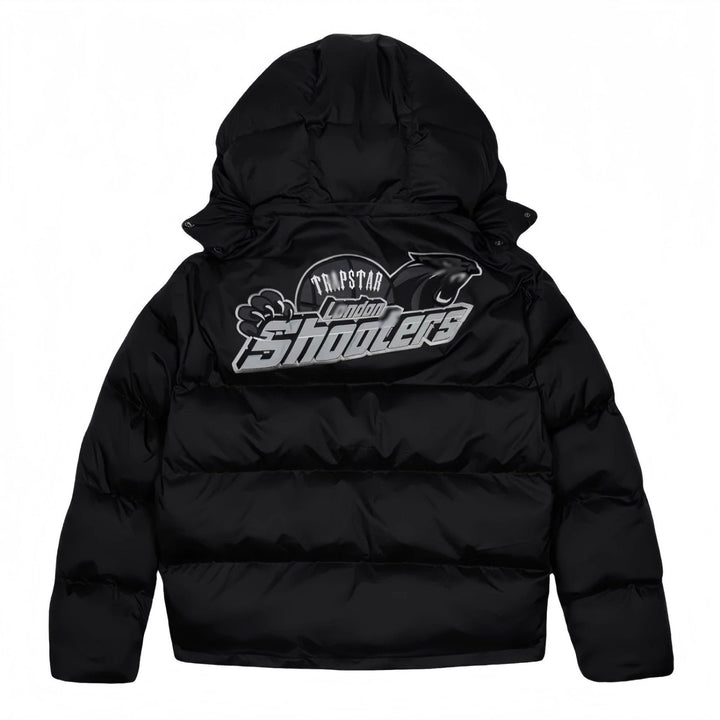 Herren Trendige Daunenjacke mit Kapuze