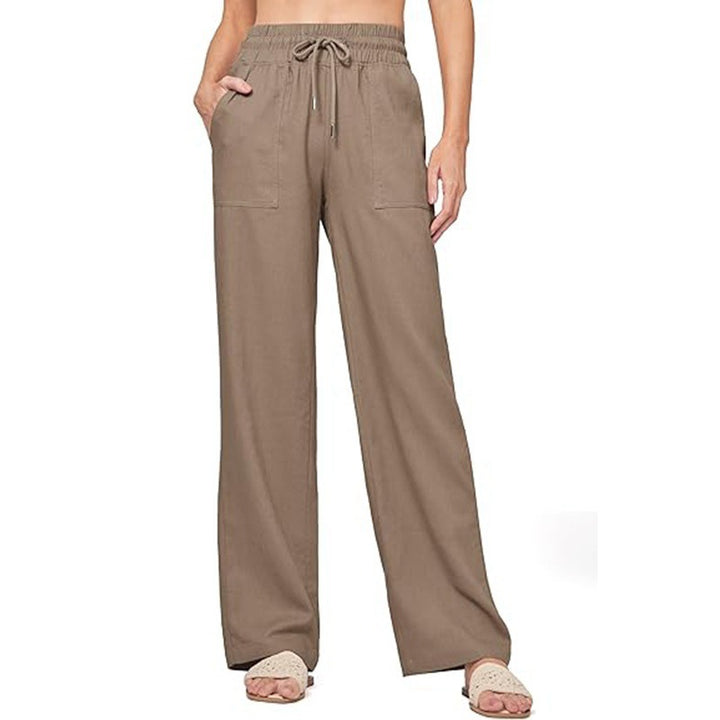 Damen Bequeme Weite Sommerhose Drune
