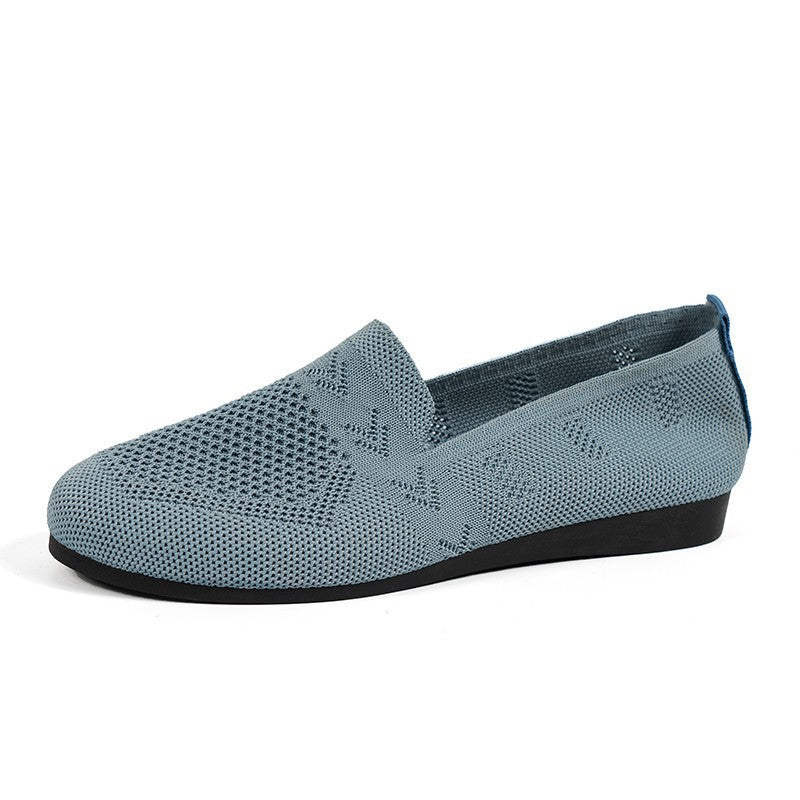 Damen Slip-On Sneakers mit atmungsaktiver Netzstruktur und elastischem Komfort Drune