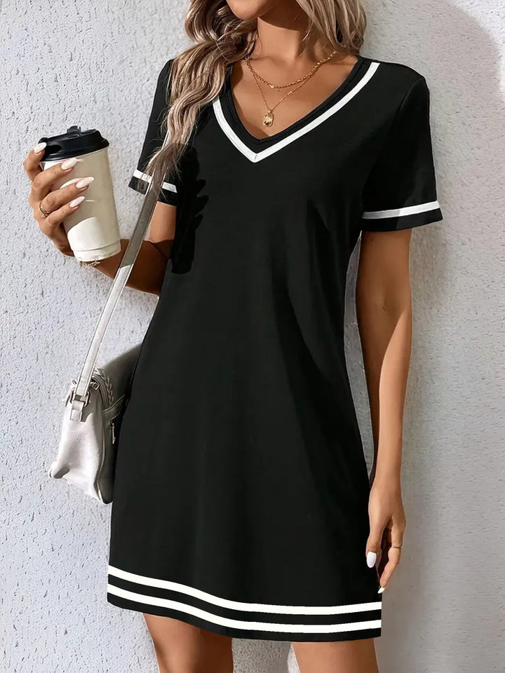 Damen Sportliches Freizeitkleid Drune