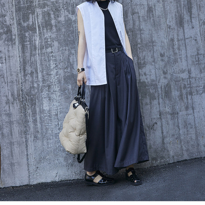 Damen Elegante und weite Culotte Drune