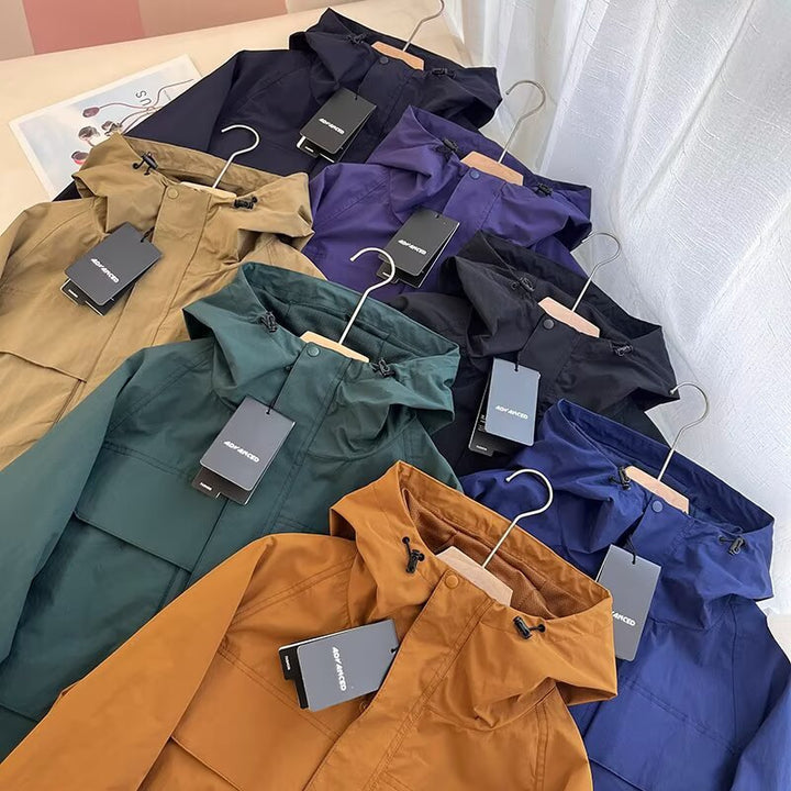 Damen funktionale Outdoor-Jacke mit praktischen Taschen Drune