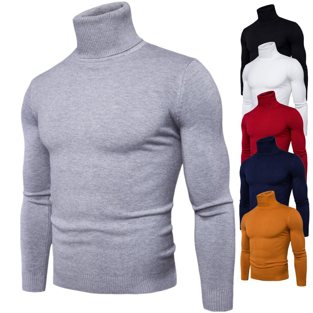 Herren Rollkragenpullover aus feiner Merinowolle Drune