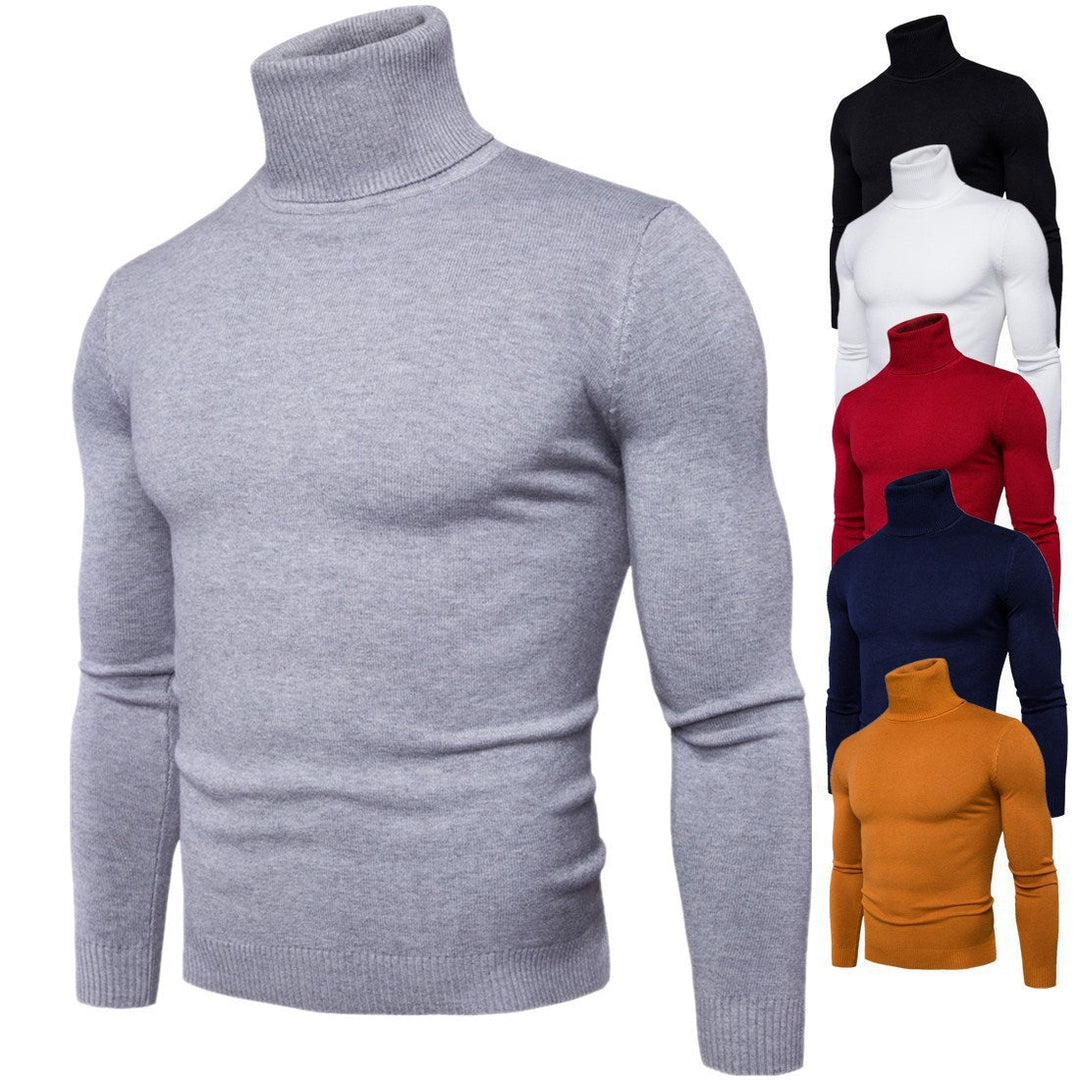 Herren Rollkragenpullover aus feiner Merinowolle Drune
