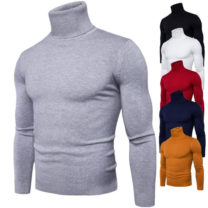 Herren Rollkragenpullover aus feiner Merinowolle Drune