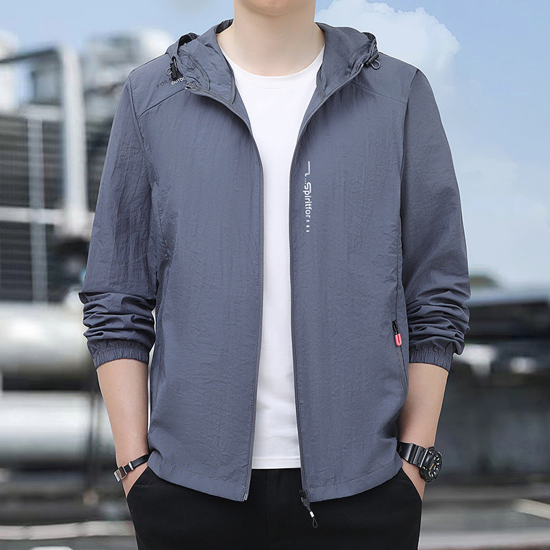 Herren Leichte Windjacke Drune