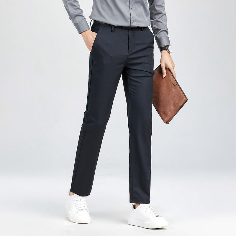 Herren Chinohose mit bequemer Passform und elastischem Bund Drune