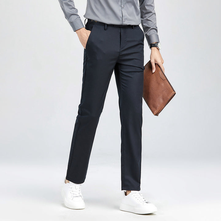 Herren Chinohose mit bequemer Passform und elastischem Bund Drune