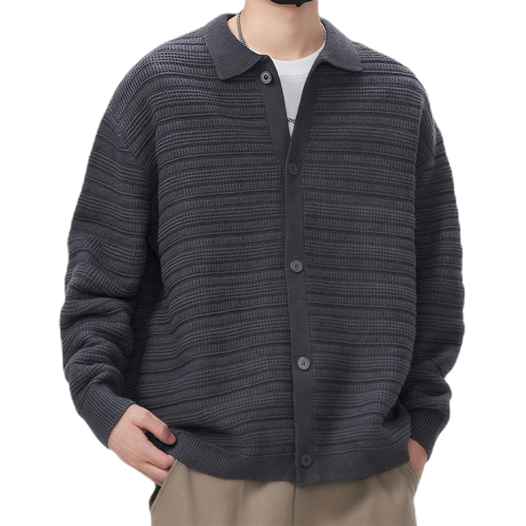 Herren Modische Strickjacke Drune