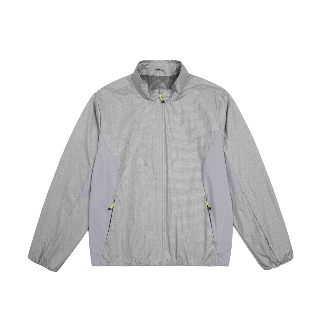 Damen Ultraleichte Lauf- und Windjacke mit Stehkragen und Mesh-Futter Drune