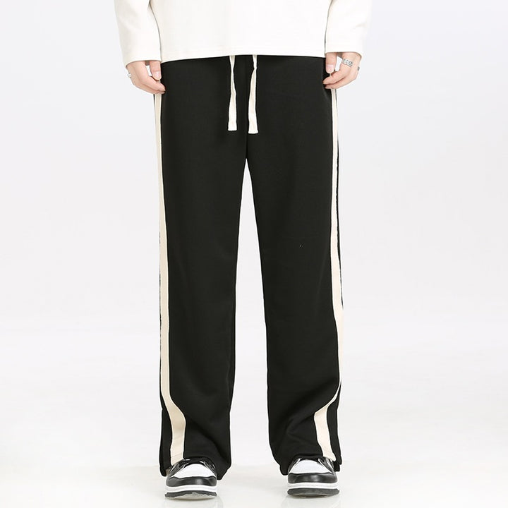 Herren Sportliche Freizeithose mit Streifen Drune