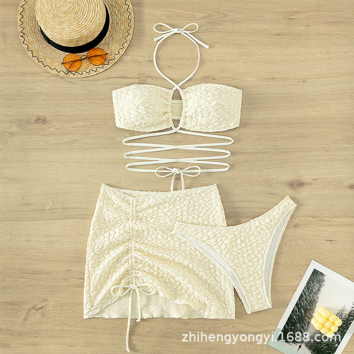 Damen Bikiniset mit raffiniertem Wickeldesign Drune